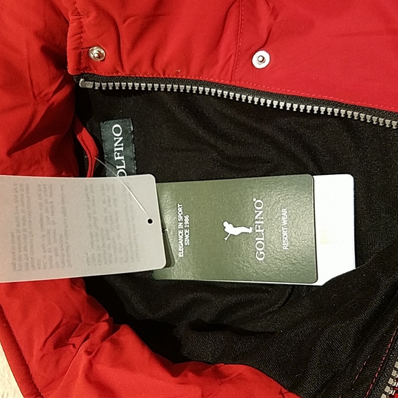 LADIES GOLFINO VERSATILE  RED JACKET SIZE 10 - Picture 14 of 16